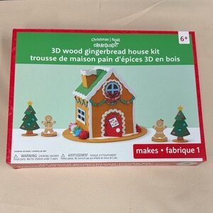 Creatology 3D Wood Gingerbread House Kit ages 6 and up